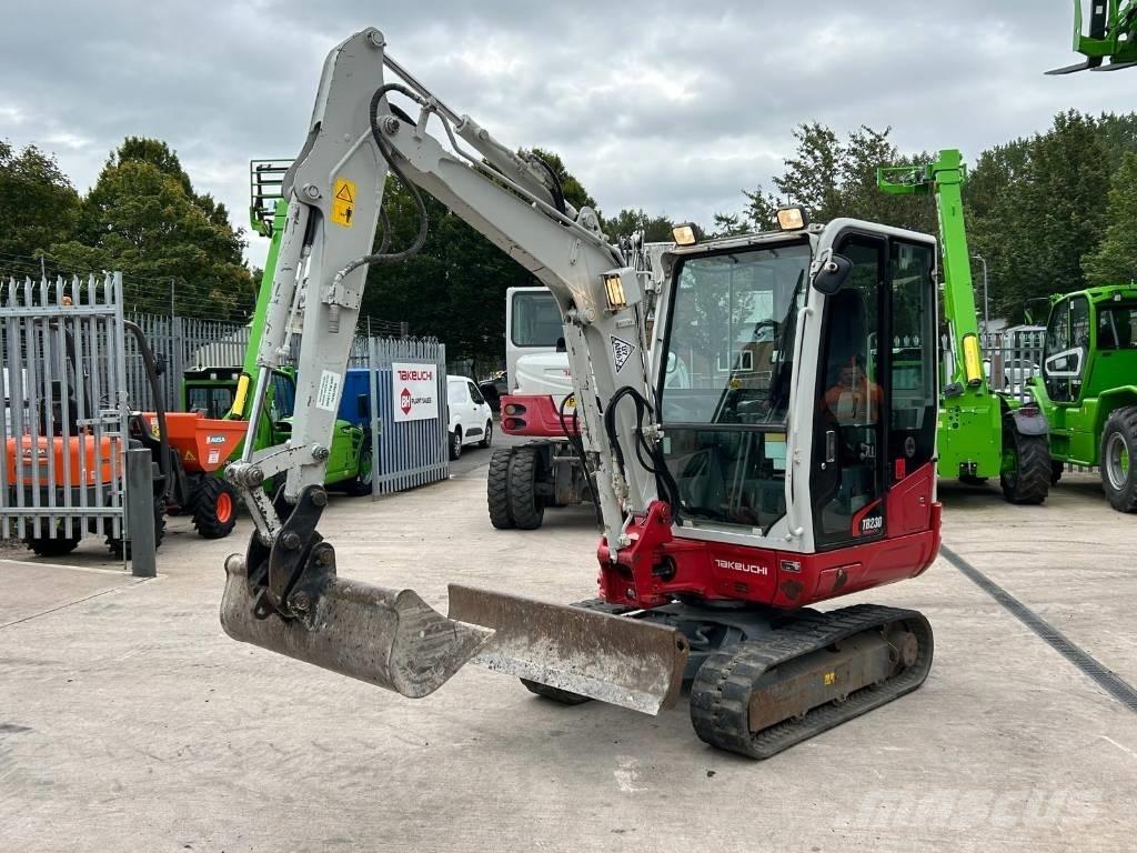 Takeuchi TB 230 Mini ekskavatori < 7 t
