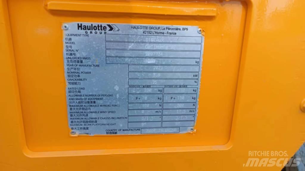 Haulotte OPTIMUM 8 Šķerveida pacēlāji