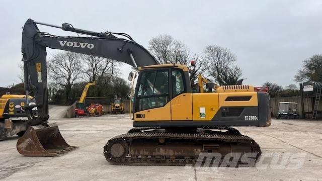 Volvo EC 220 DL Kāpurķēžu ekskavatori