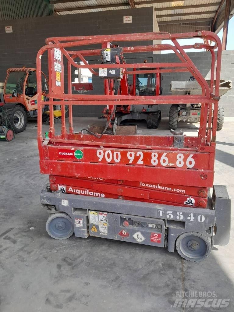 Haulotte Optimum  8 Šķerveida pacēlāji
