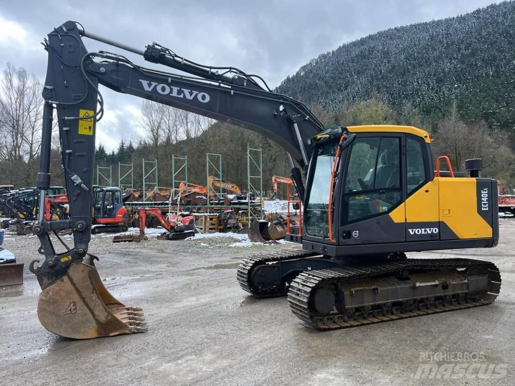 Volvo EC 140 Kāpurķēžu ekskavatori