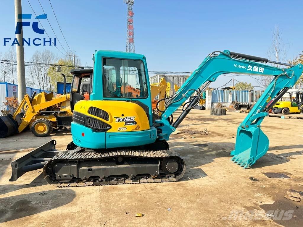 Kubota kx155 Kāpurķēžu ekskavatori