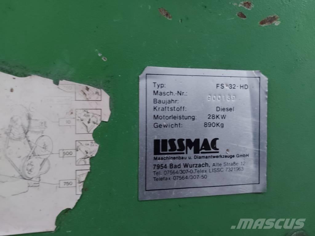 Lissmac FS 32 HD Akmens un betona zāģi
