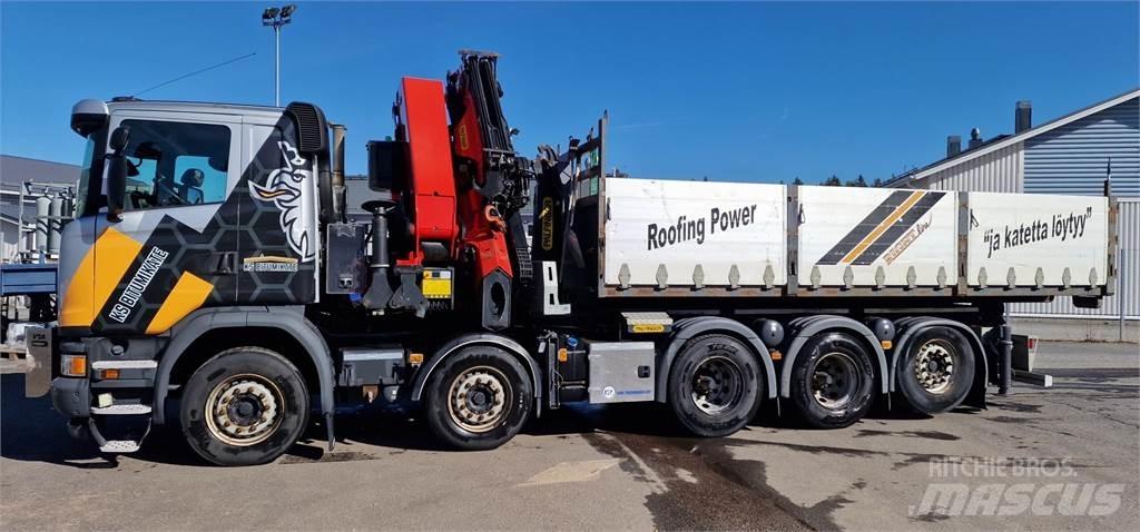 Scania G410 Smagās mašīnas ar celtni
