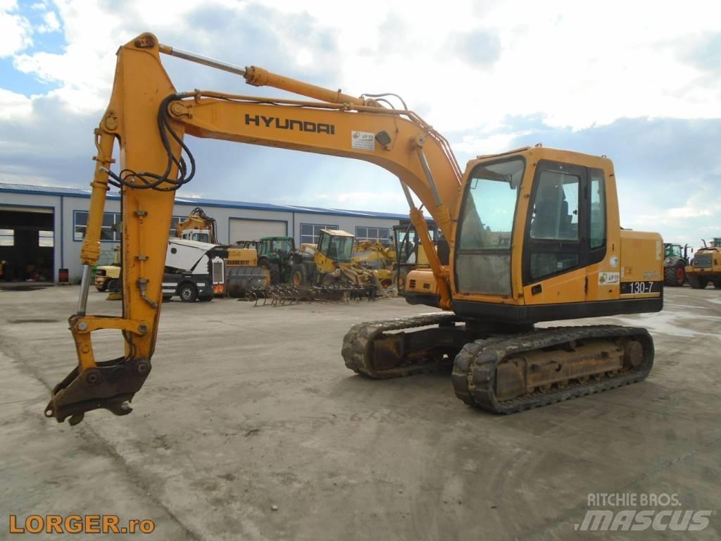 Hyundai Robex 110-7 Kāpurķēžu ekskavatori