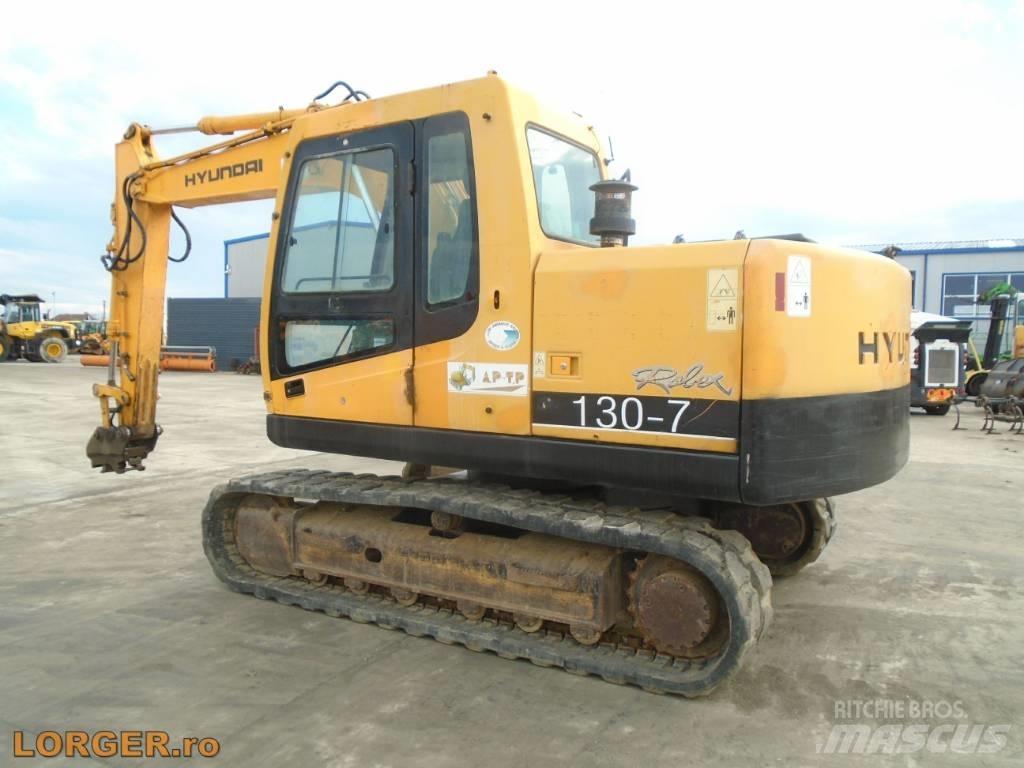 Hyundai Robex 110-7 Kāpurķēžu ekskavatori