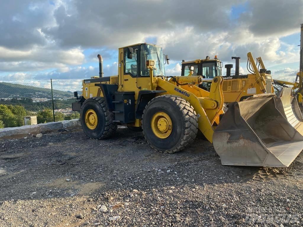 Komatsu WA 470 Iekrāvēji uz riteņiem