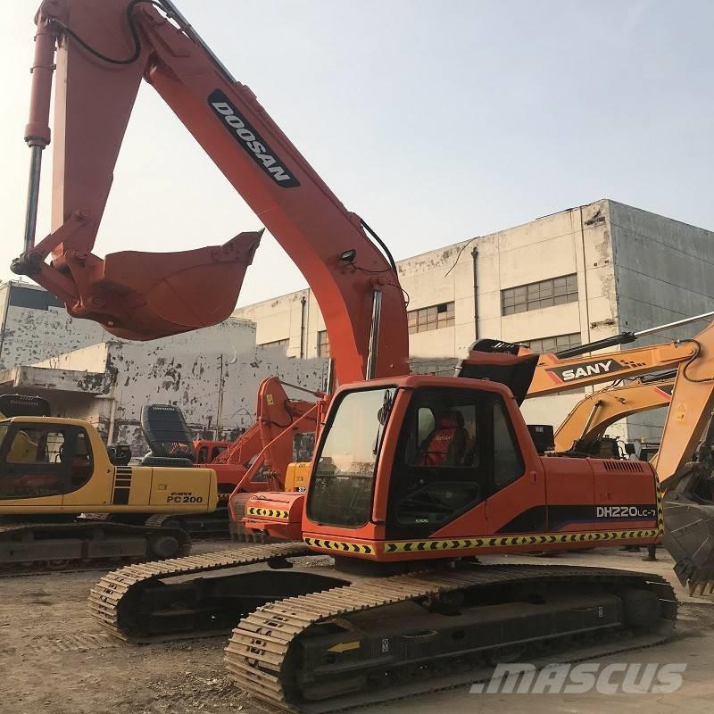 Doosan dh220lc-7 Kāpurķēžu ekskavatori