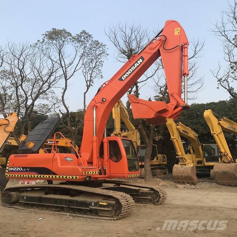 Doosan dh220lc-7 Kāpurķēžu ekskavatori