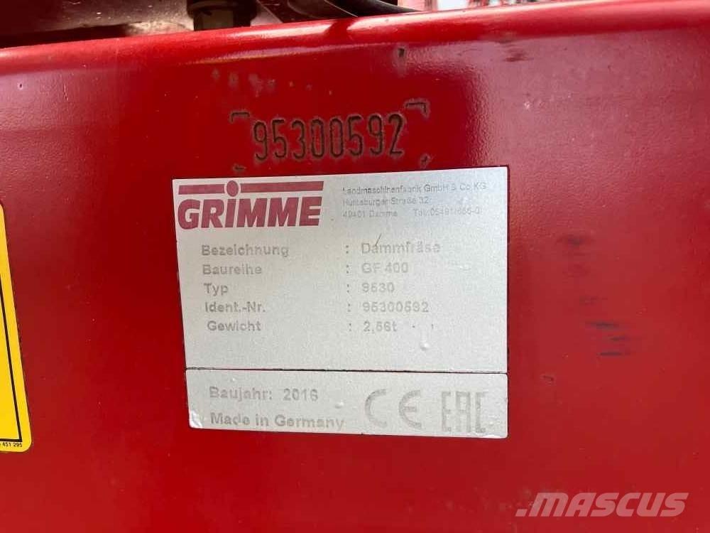 Grimme GF 400 Kartupeļu tehnika - Citi