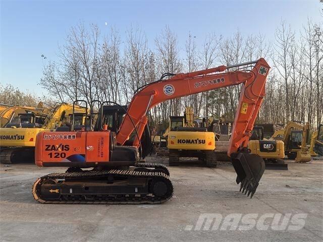 Hitachi ZX120 Kāpurķēžu ekskavatori