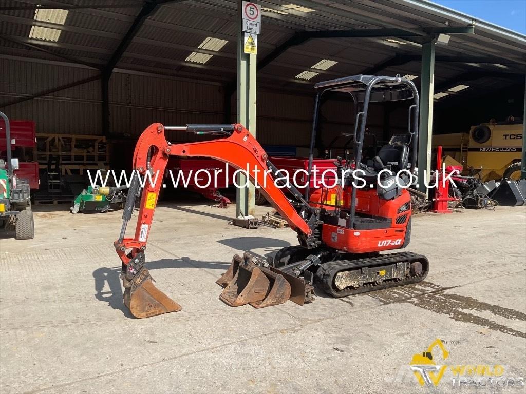 Kubota U 17-3 Mini ekskavatori < 7 t