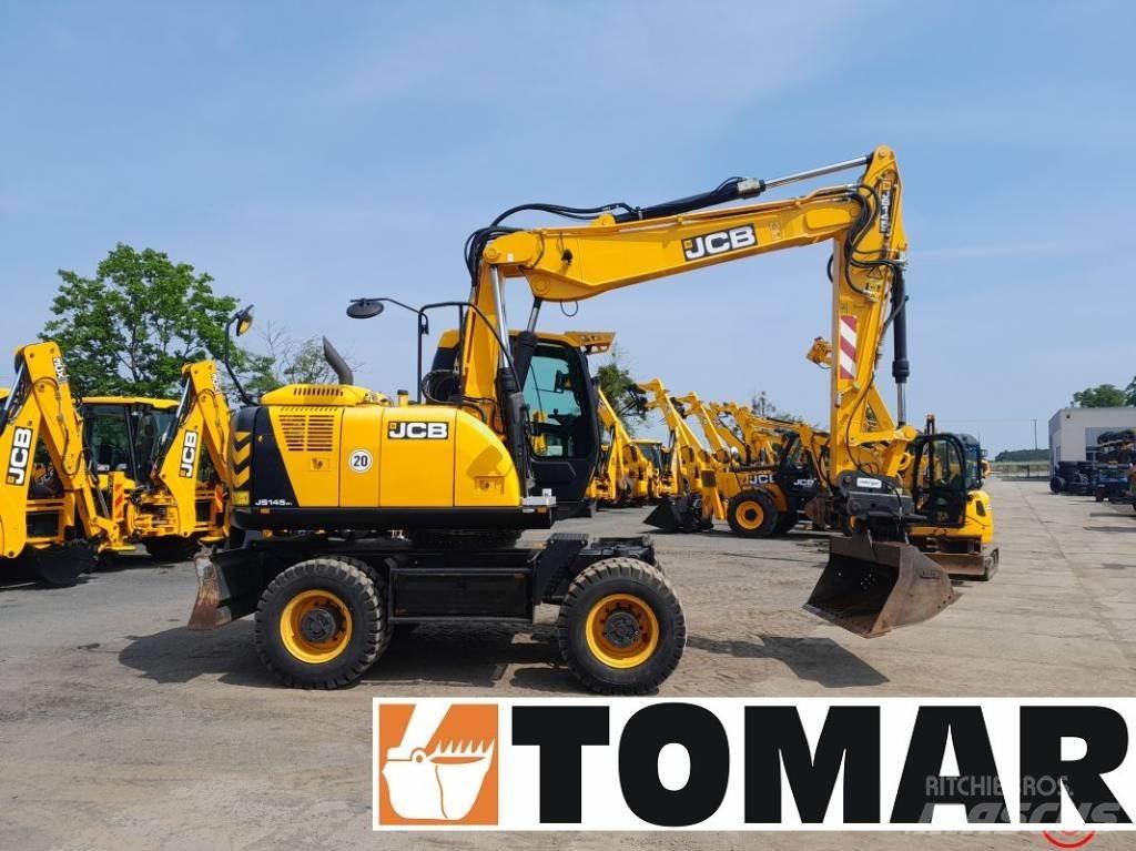 JCB JS 145 W Ekskavatori uz riteņiem