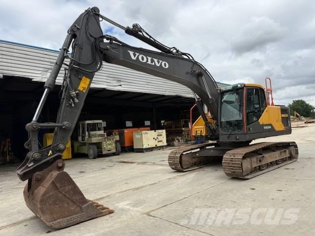 Volvo EC 220 Kāpurķēžu ekskavatori