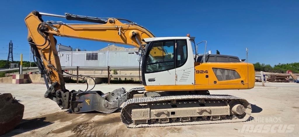 Liebherr 924 Kāpurķēžu ekskavatori