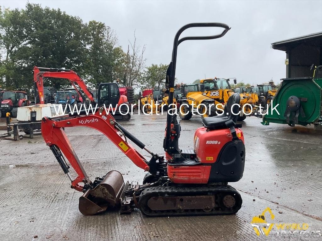 Kubota U 10-3 Mini ekskavatori < 7 t