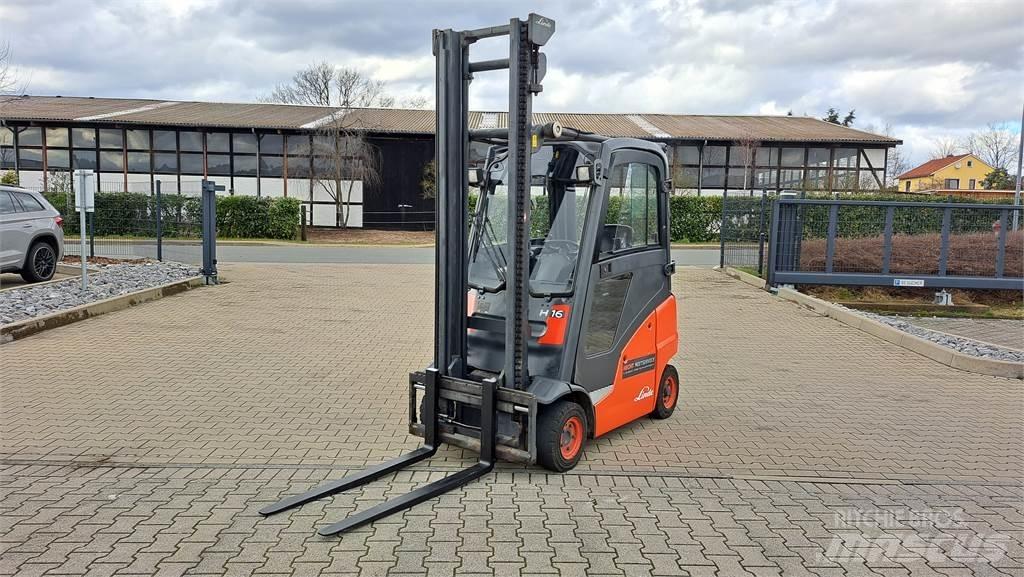 Linde H16D Tehnika ar dīzeļa dzinēju