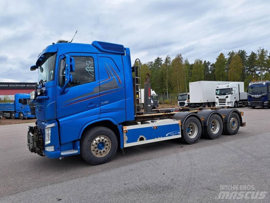 Volvo FH 540 Plogbil Treileri ar āķi