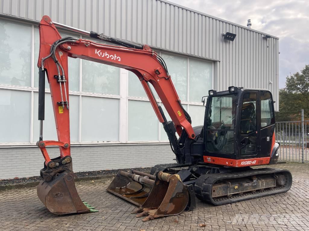 Kubota KX 080-4 CX Vidēja lieluma ekskavatori 7 t - 12 t