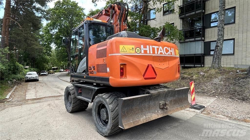 Hitachi ZX140W-5B Ekskavatori uz riteņiem