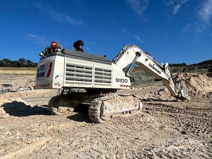 Liebherr R9100 Īpašie ekskavatori