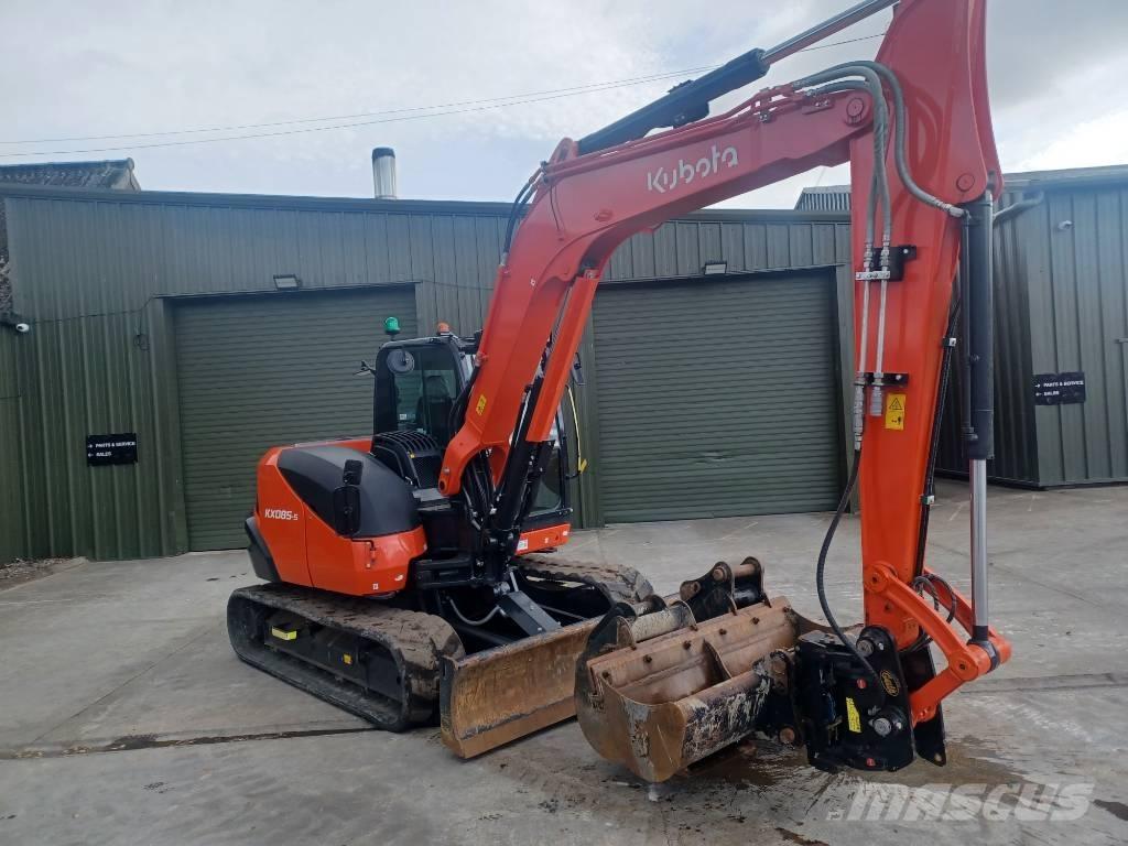 Kubota KX 085-5 Vidēja lieluma ekskavatori 7 t - 12 t