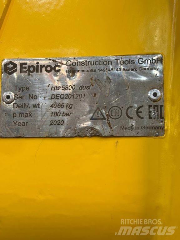 Epiroc HB5800 Āmuri/Drupinātāji