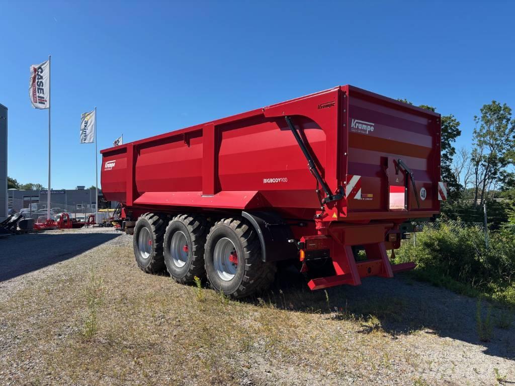 Krampe Big Body 900 Graudu pārkraušanas piekabes