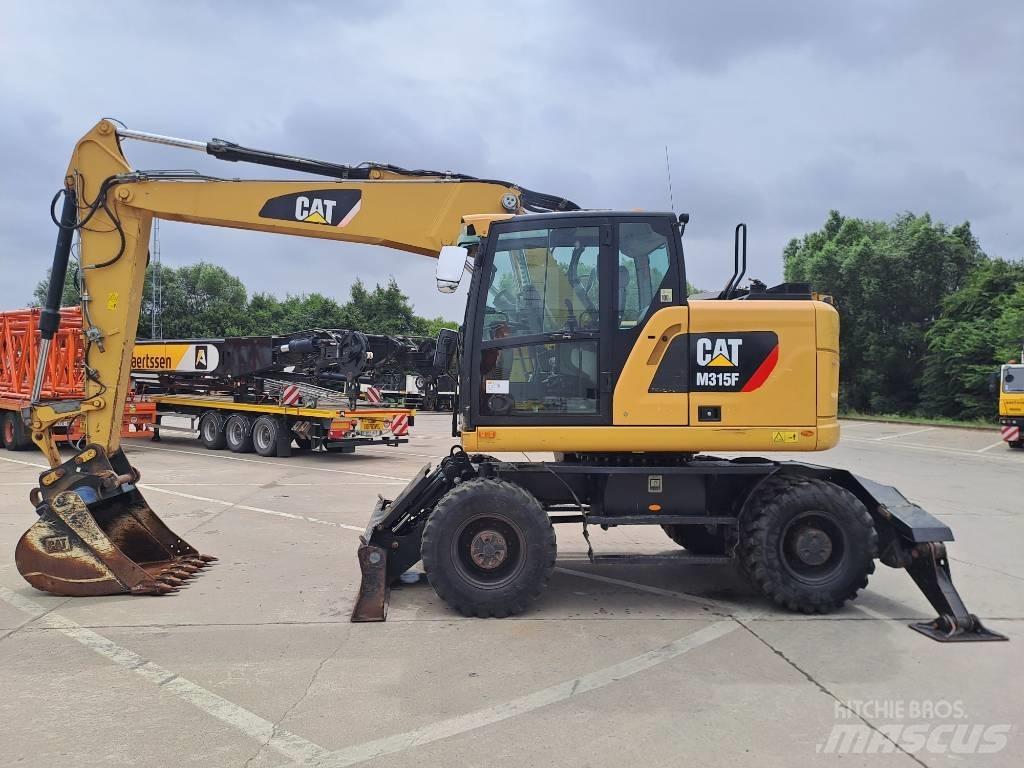 CAT M315F Ekskavatori uz riteņiem