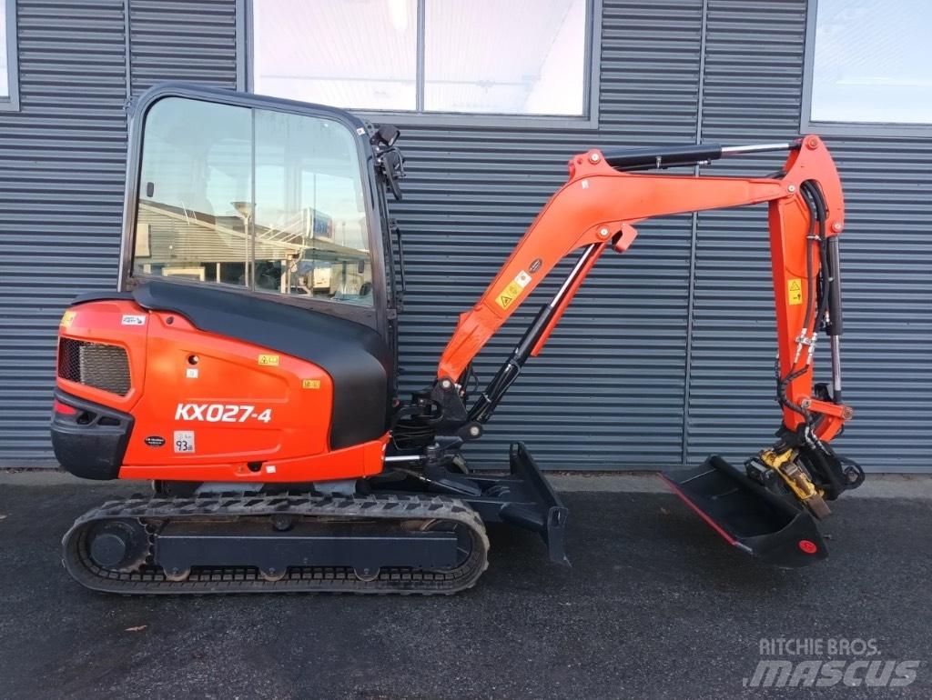Kubota KX 027-4 Mini ekskavatori < 7 t