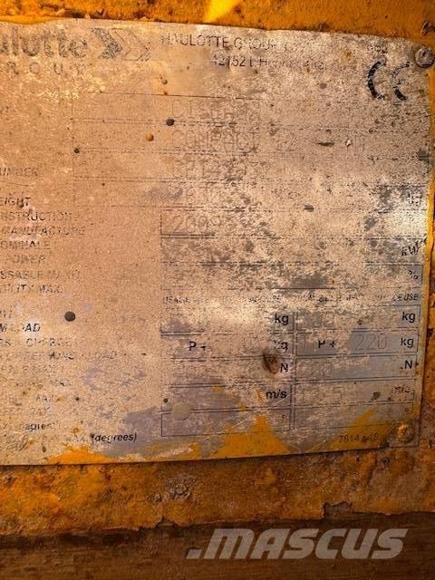 Haulotte Compact 12 Šķerveida pacēlāji
