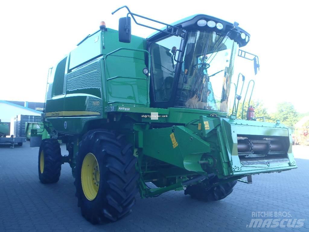 John Deere T670 Ražas novākšanas kombaini