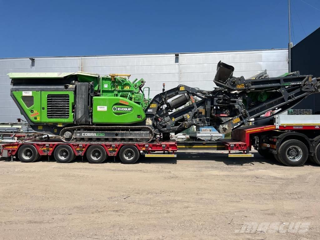 EvoQuip Cobra 230R Mobilie drupinātāji