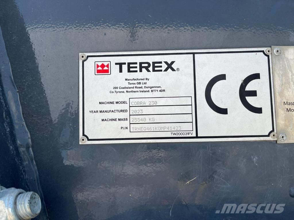 EvoQuip Cobra 230R Mobilie drupinātāji