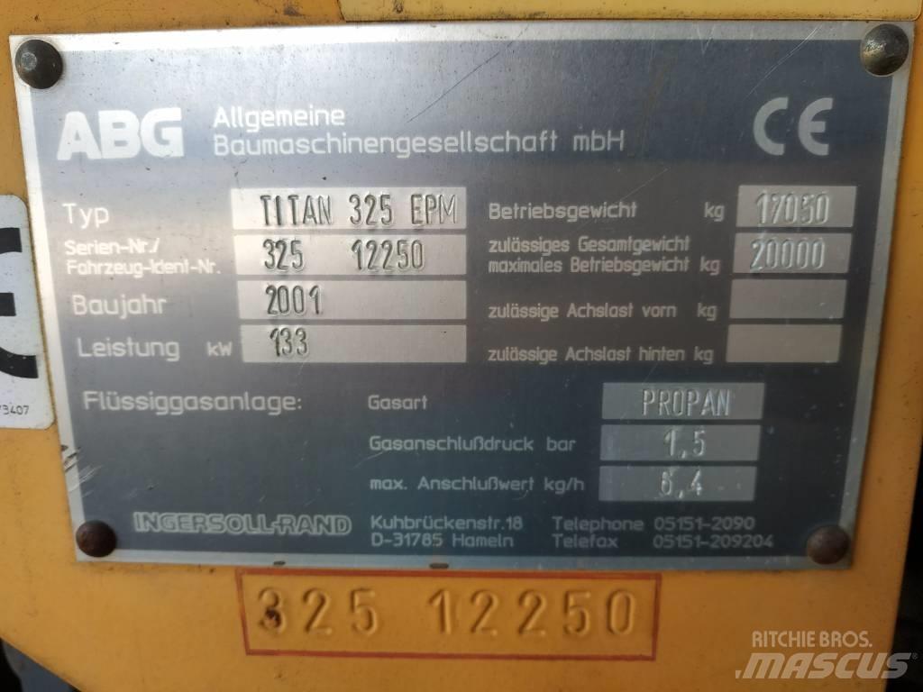 ABG Titan 325 EPM Asfalta klājēji