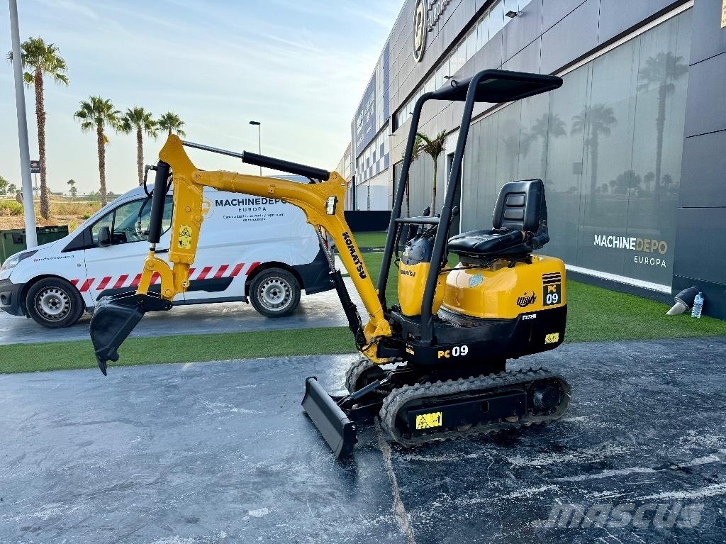 Komatsu PC 09-1 Mini ekskavatori < 7 t