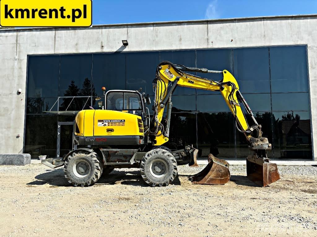 Wacker Neuson EW 100 Ekskavatori uz riteņiem