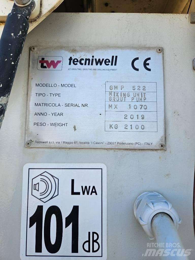  Tecniwell   GMP522 Betona/javas maisītāji