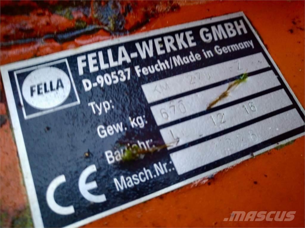 Fella KM 270 FZ Pļaujmašīnas ar kondicionieri