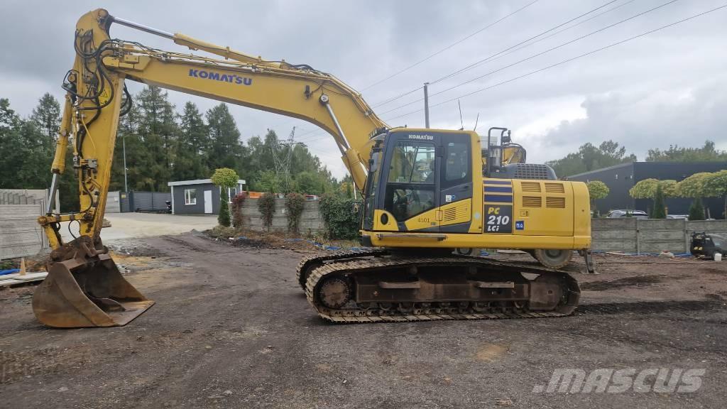 Komatsu PC210 LCi‑10 Kāpurķēžu ekskavatori