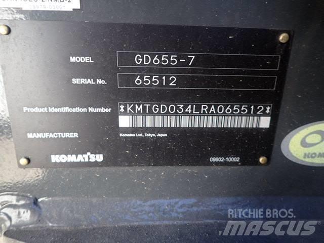 Komatsu GD655-7 Greideri