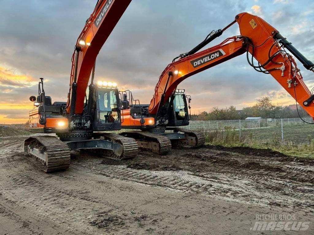 Doosan DX 255 Kāpurķēžu ekskavatori