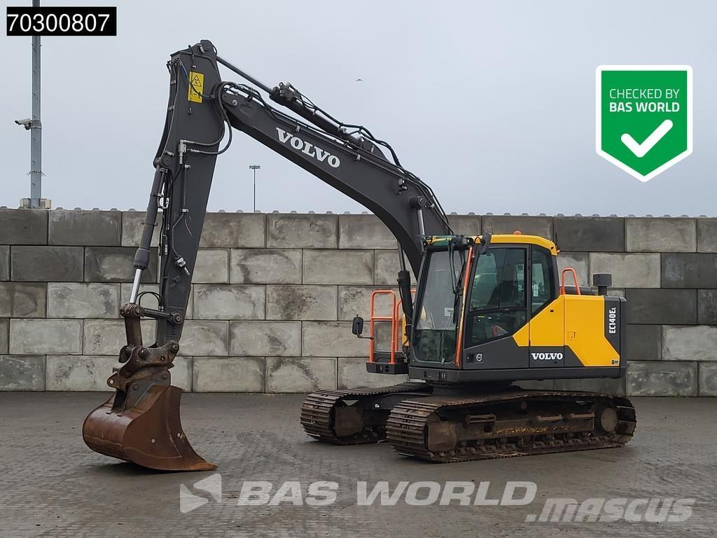 Volvo EC140 EL Kāpurķēžu ekskavatori