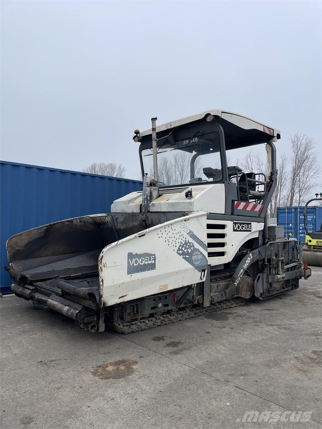Vögele 1600-2 Asfalta klājēji