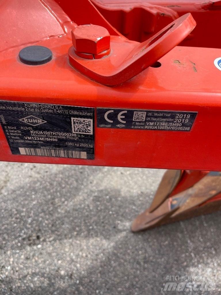 Kuhn Vari-Master 123 Maiņvērsējarkli