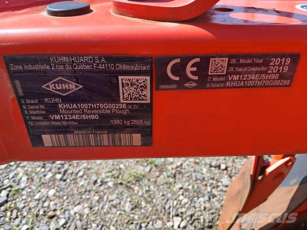 Kuhn Vari-Master 123 Maiņvērsējarkli