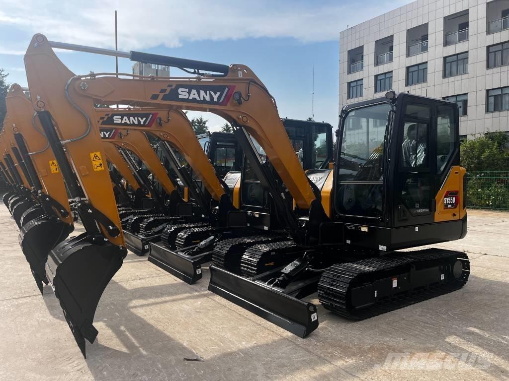 Sany SY 55 U Kāpurķēžu ekskavatori