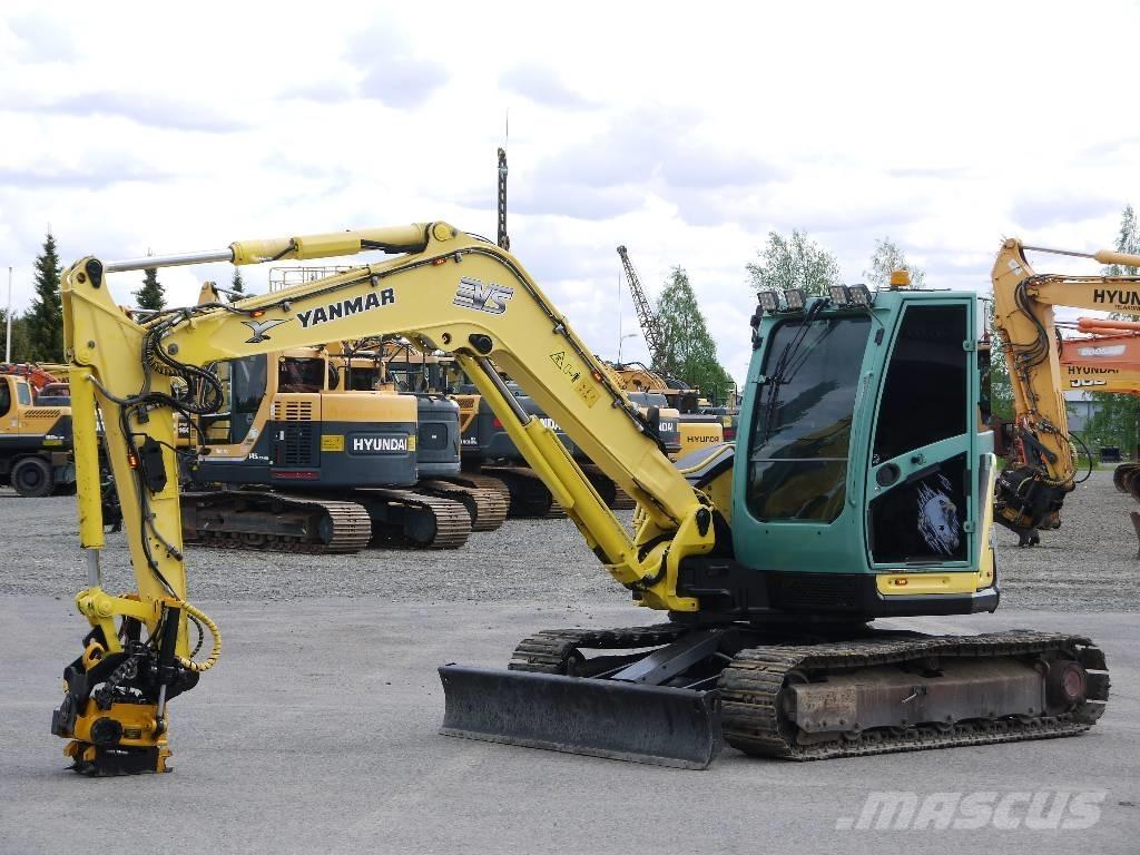 Yanmar Vio 80 Vidēja lieluma ekskavatori 7 t - 12 t