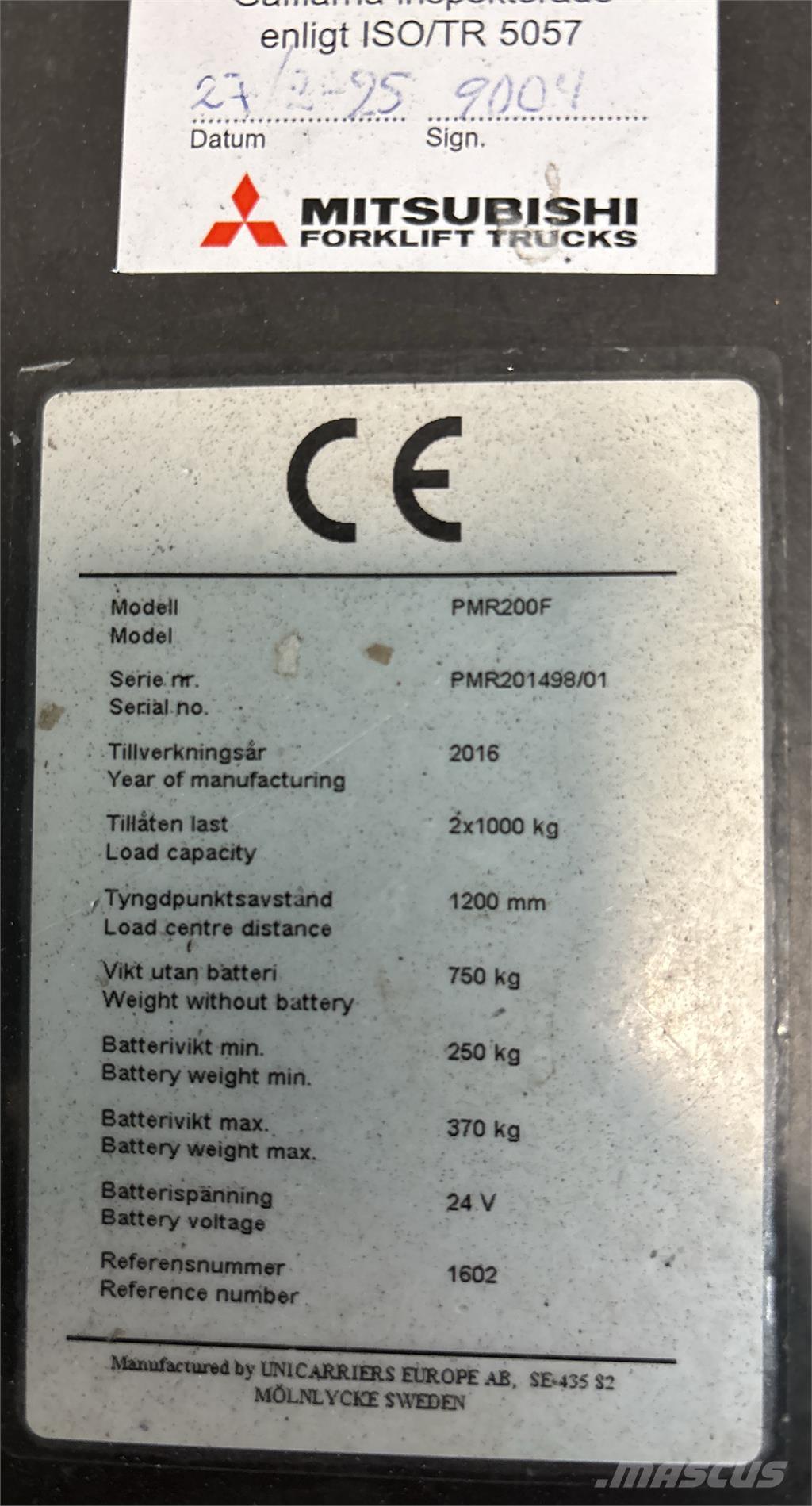 Atlet PMR200P Pašgājējplatformas