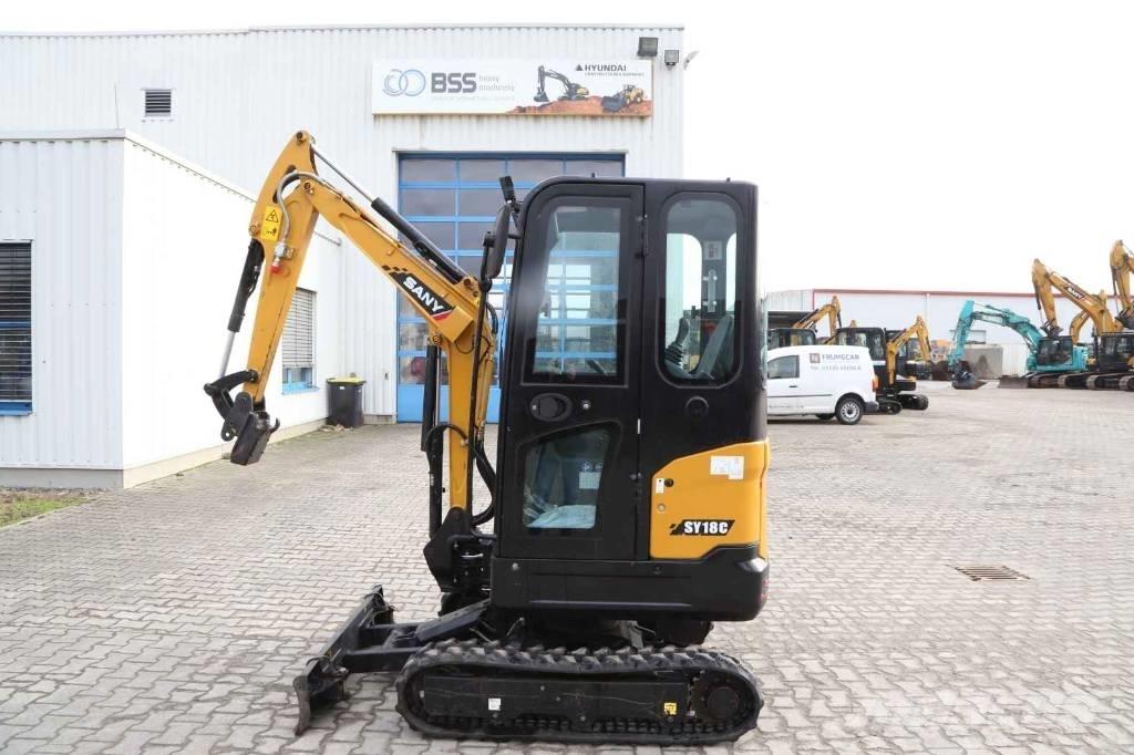 Sany SY 18 C Mini ekskavatori < 7 t
